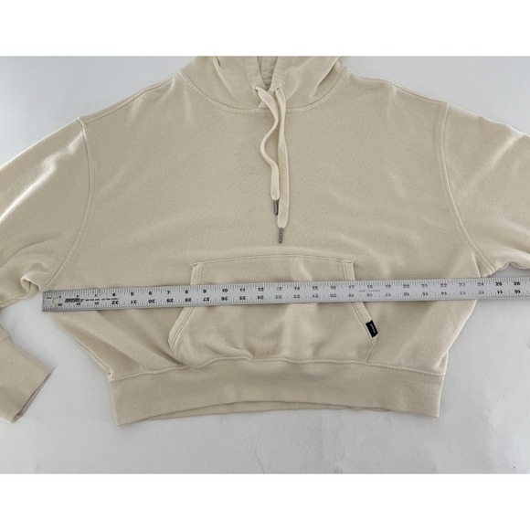 PrAna Cozy Up Canvas Heather Hemp Blend  Raglan Pullover Sweater L Sustainable - Picture 9 of 9